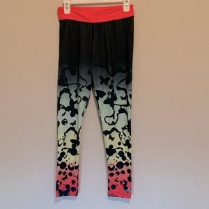 Adidas Women’s Small Butterfly Patterned Climalite Leggings